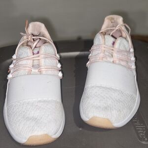 Under Armour Women's Athletic Shoes - White and Pink